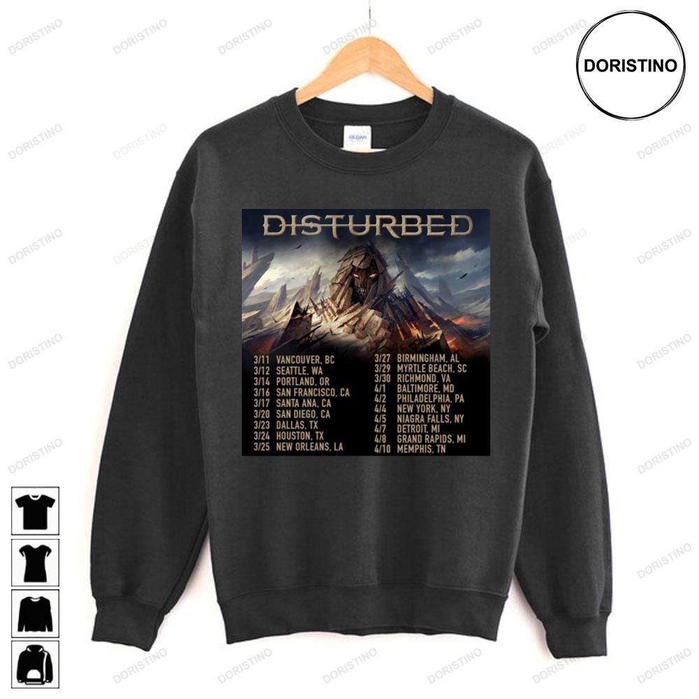 Disturbed-areing-2016 Limited Edition T-shirts